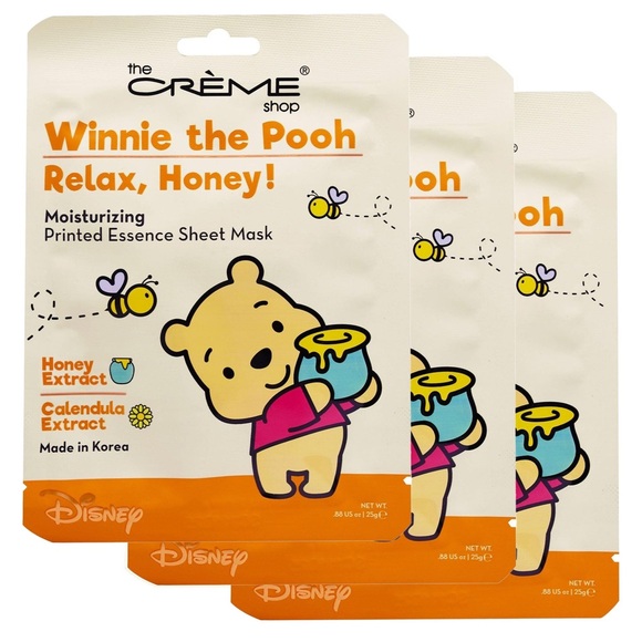 The Creme Shop Other - 3PC- The Crème Shop X Disney Winnie The Pooh Face Mask